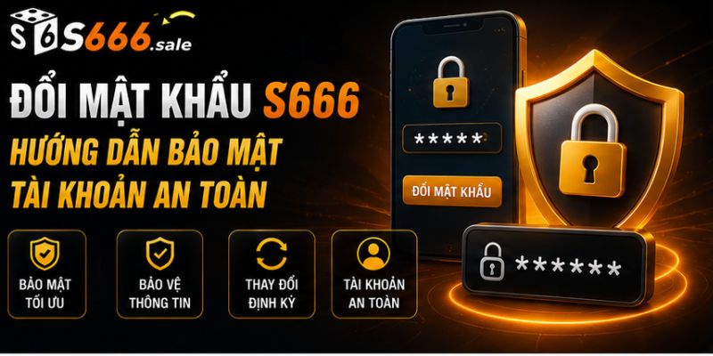 Đổi Mật Khẩu S666 – Hướng Dẫn Bảo Mật Tài Khoản An Toàn đổi mật khẩu s666