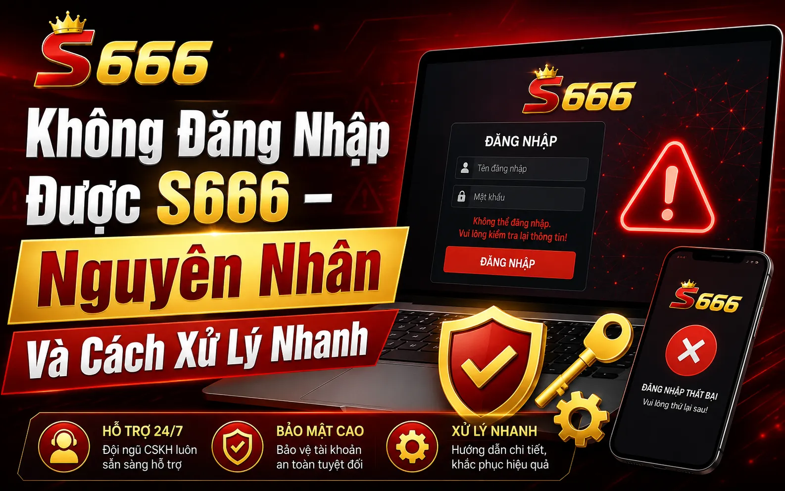 Không Đăng Nhập Được S666
