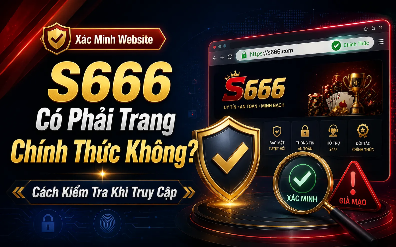 S666 Có Phải Trang Chính Thức Không